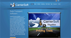 Desktop Screenshot of carriersoft.com